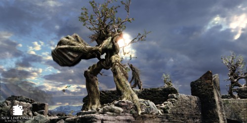 giant talking trees taking out industrial civilization, Tolkein-style